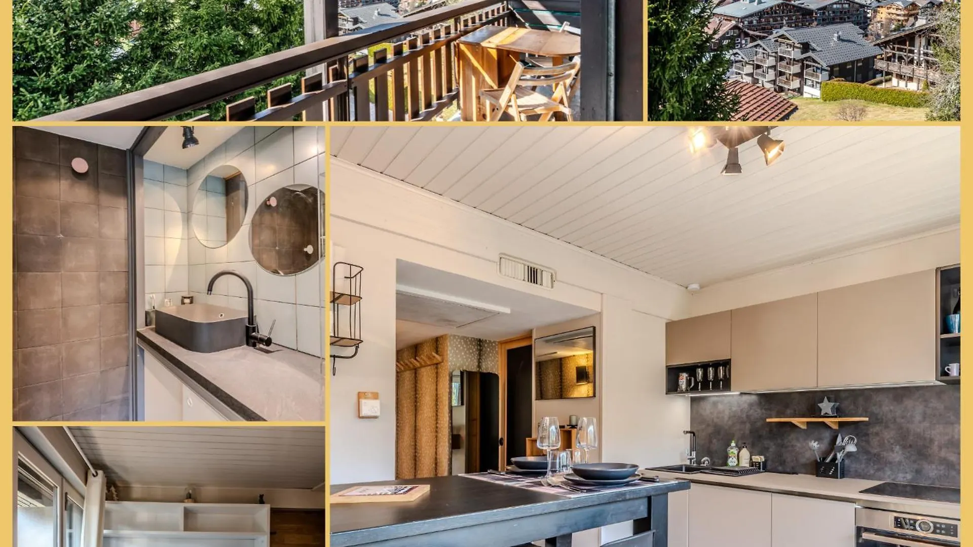 La Grange Neuve I T1 I Les Gets Apartment