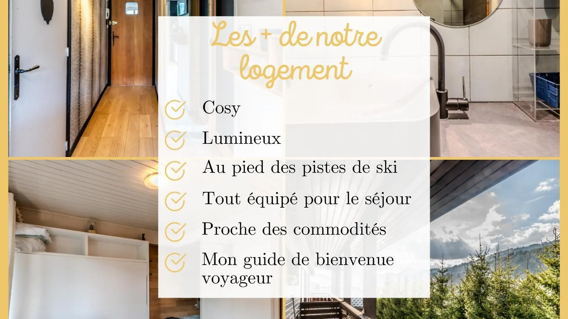 La Grange Neuve I T1 I Les Gets Apartment 0*,  France