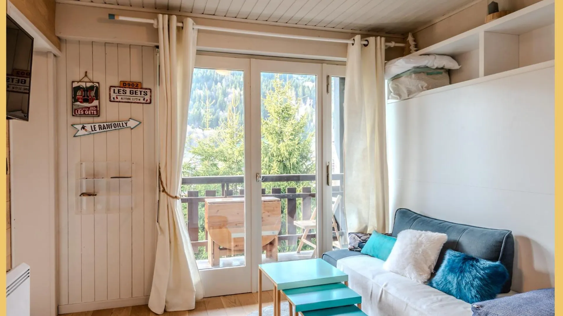 La Grange Neuve I T1 I Les Gets Apartment