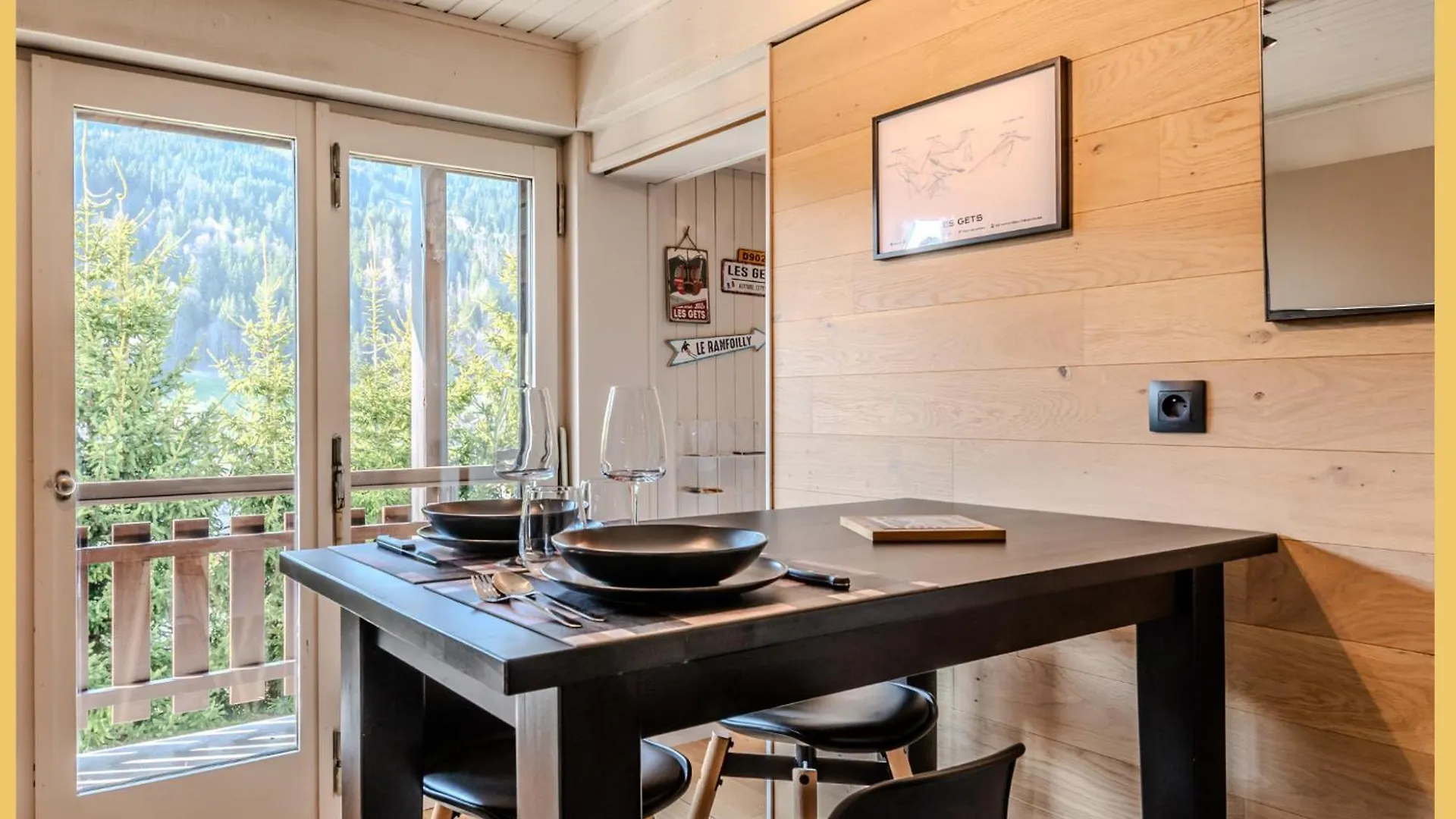 La Grange Neuve I T1 I Les Gets Apartment
