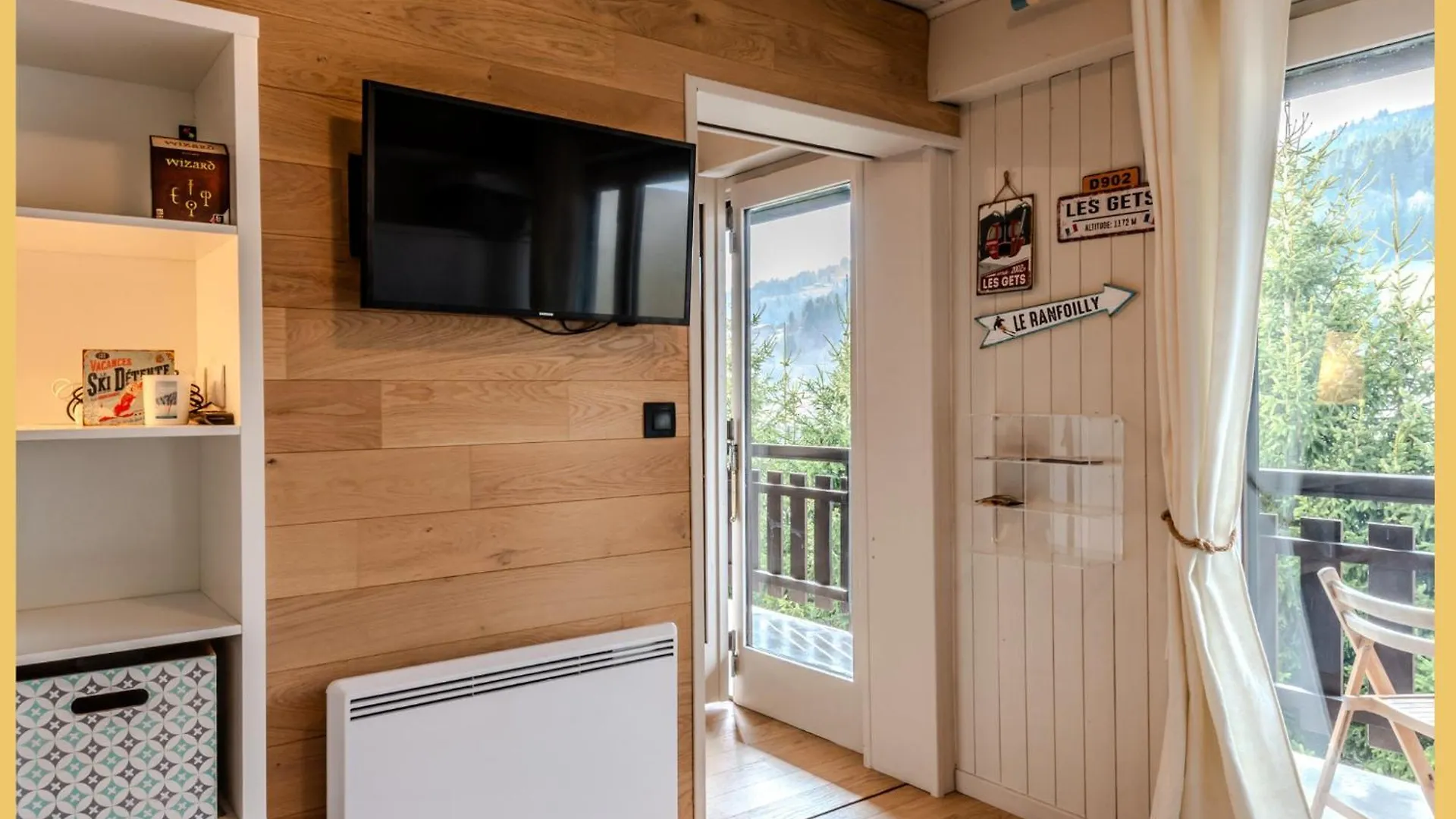 La Grange Neuve I T1 I Les Gets Apartment